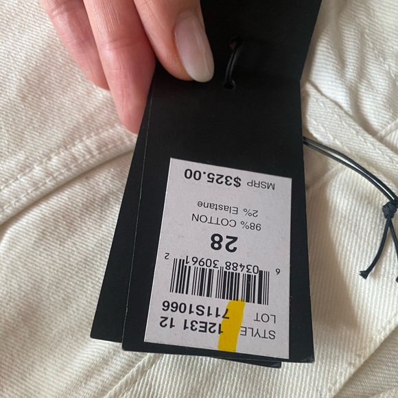 Ralph Lauren white flare jeans black label 867 - Picture 6 of 8